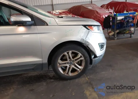 2015 Ford Edge Titanium z USA, uszkodzony, nr VIN 2FMTK4K97FBB51043